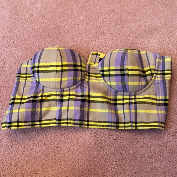 hours Tops - strapless bustier, never worn